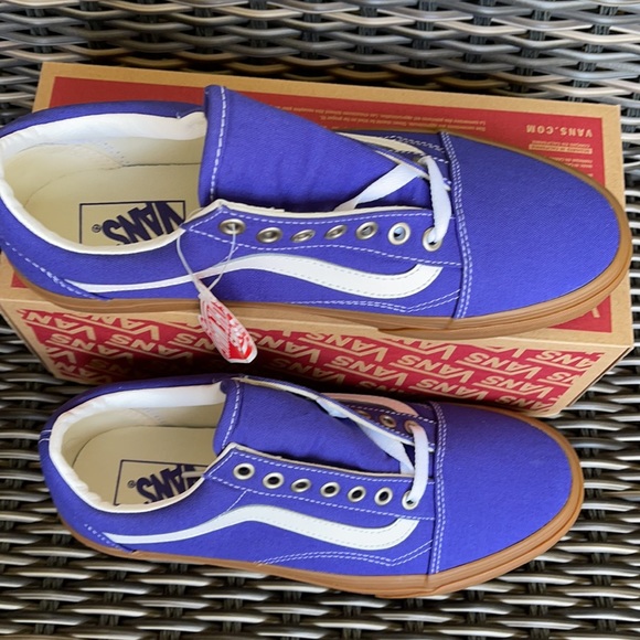 Vans Old Skool Gum Spectrum Blue/True White WMNS - Picture 3 of 16